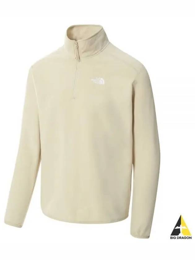 Men's 100 Glacier Hiking Fleece Anorak Beige - THE NORTH FACE - BALAAN 2