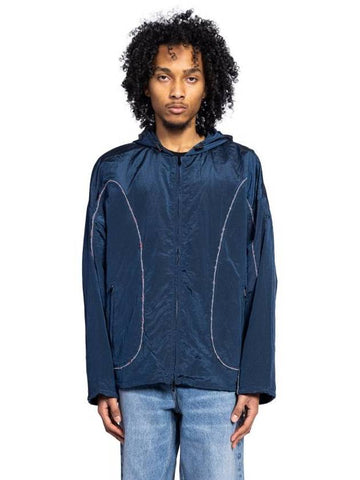 J Antheit Windbreaker Dark Blue - DIESEL - BALAAN 1