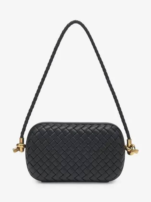 Knot Minadiair On Strap Tote Bag Black - BOTTEGA VENETA - BALAAN 2