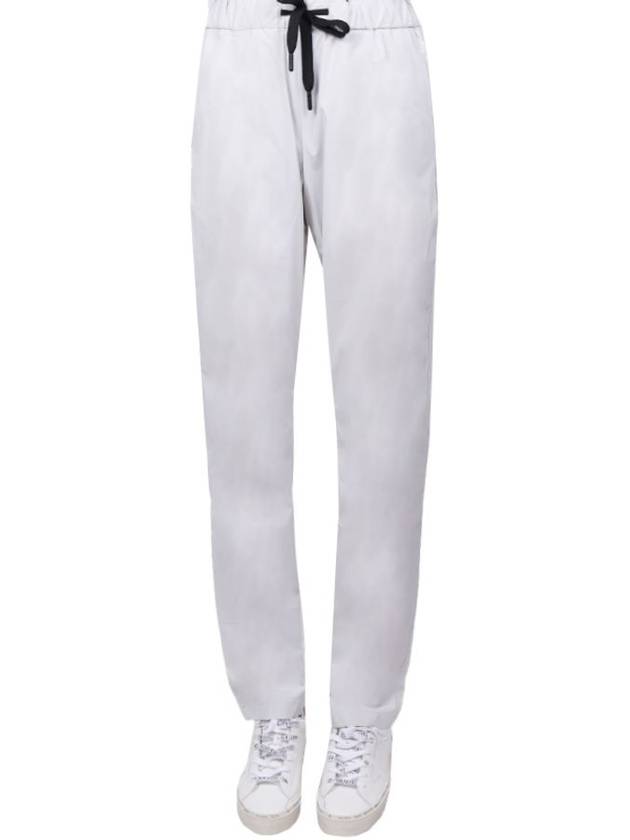 Ultralight Drawstring Straight Pants Grey - HERNO - BALAAN 1