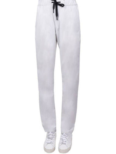 Ultralight Drawstring Straight Pants Grey - HERNO - BALAAN 1