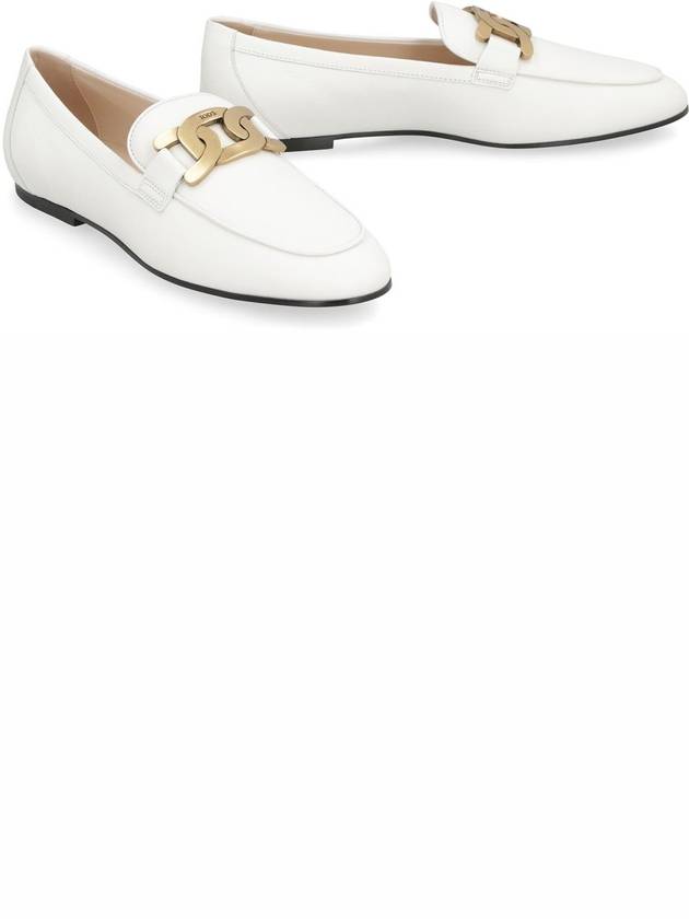 Kate Leather Loafers White - TOD'S - BALAAN 4