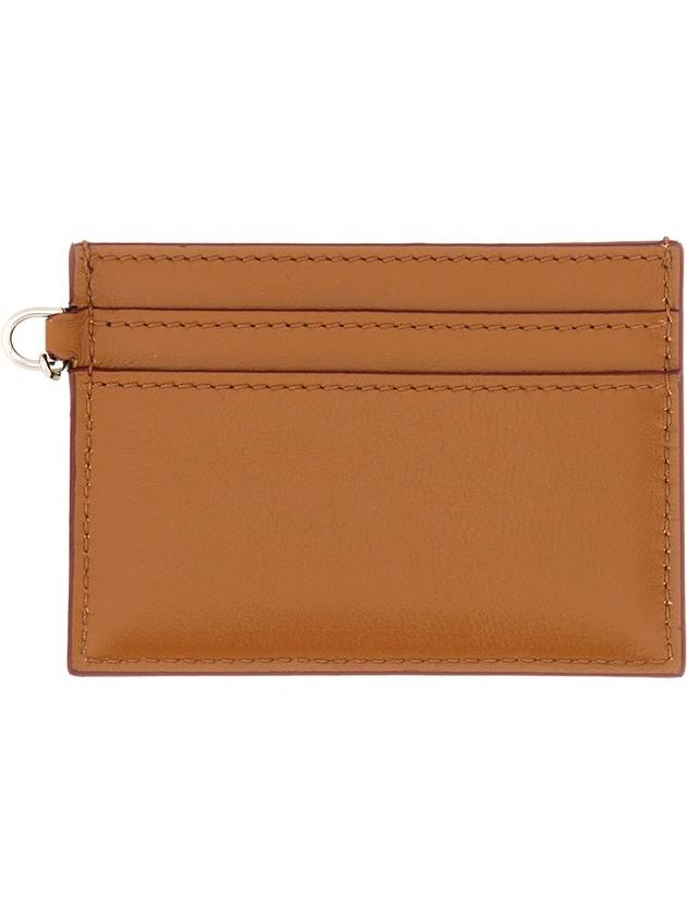 Sling Logo Plaque Card Holder Brown - ALEXANDER MCQUEEN - BALAAN 5