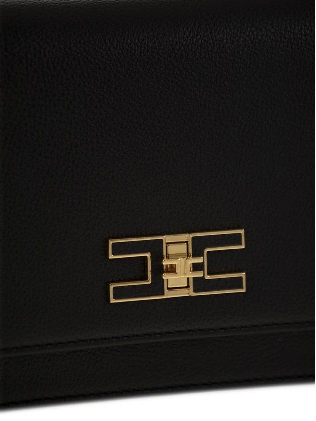 Small shoulder strap with logo plaque - ELISABETTA FRANCHI - BALAAN 5