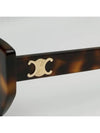 Eyewear Square Acetate Sunglasses Havana - CELINE - BALAAN 6