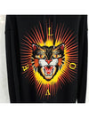 Lux You M Black Angry Cat Embroidered Patch Hoodie - GUCCI - BALAAN 5