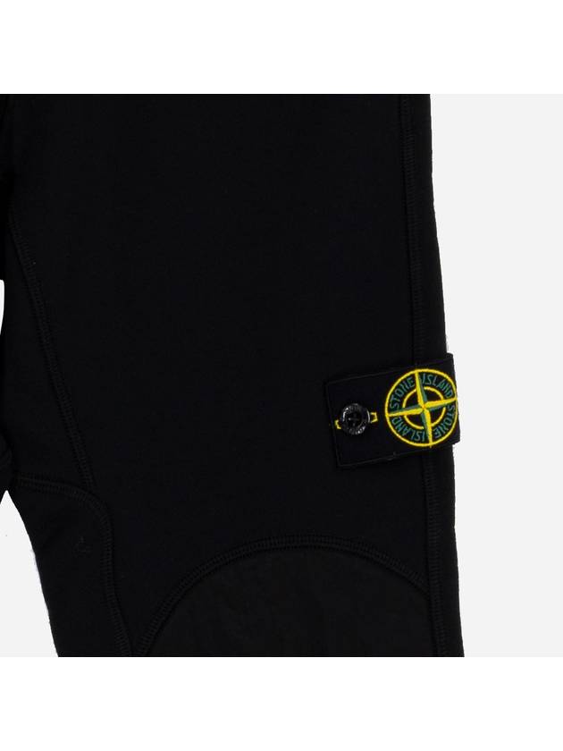 Kids Waffen Knee Patch Jogger Pants Black 751660846V0777 - STONE ISLAND - BALAAN 3