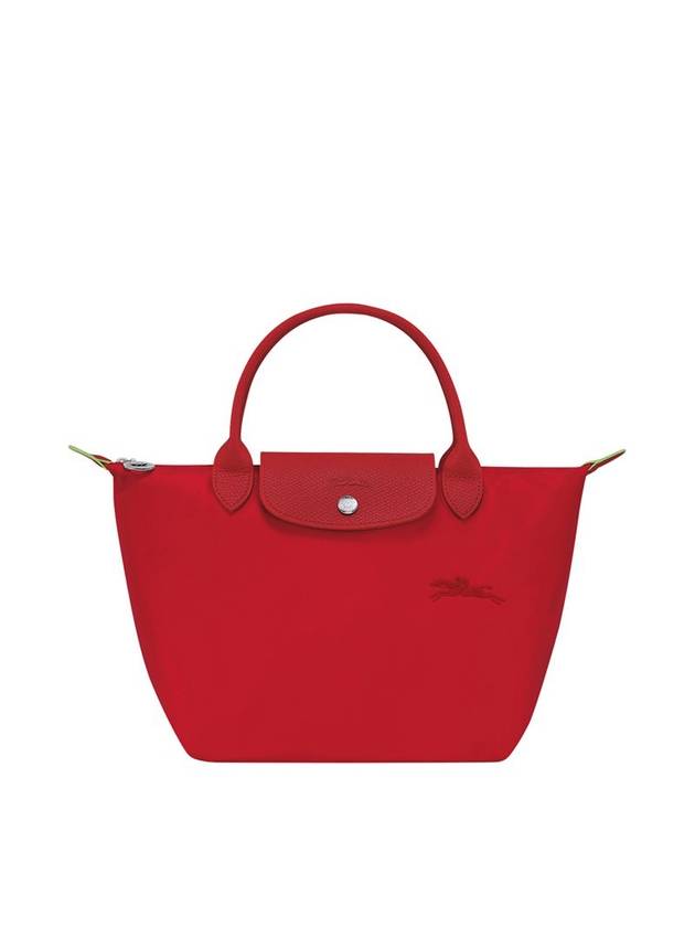 Le Pliage Green Small Tote Bag Tomato - LONGCHAMP - BALAAN 1