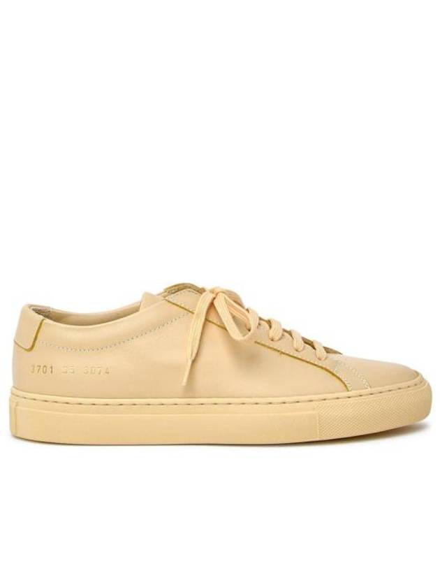 Original Achilles Low Top Sneakers Yellow - COMMON PROJECTS - BALAAN 2