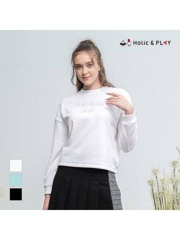 Women s Athleisure Golf Sweat T Shirt HC3WTS004 - HOLIC&PLAY - BALAAN 1