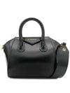 Antigona Small Leather Tote Bag Black - GIVENCHY - BALAAN 2