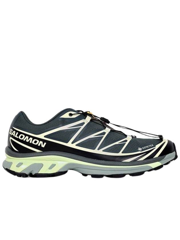 XT 6 GTX Low Top Sneakers Black Lime Cream - SALOMON - BALAAN 1