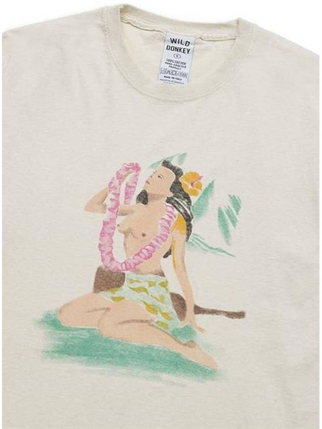 Hawaiian short sleeve t shirt HAWAIAN WDNAT - WILD DONKEY - BALAAN 3