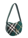 Rocking Horse Leather Medium Cross Bag Green - BURBERRY - BALAAN 4