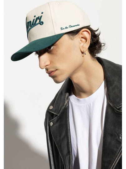 Amiri Baseball Cap, Men's, Cream - AMIRI - BALAAN 2