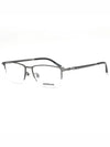Silmont semi-rimless titanium glasses gray - MONTBLANC - BALAAN.