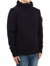 Metropolis Hooded Knit Top Navy - CP COMPANY - BALAAN 4