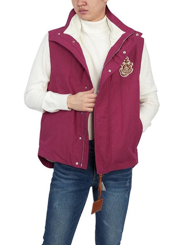 Tryfan Down Vest Light Pink - MONCLER - BALAAN 7