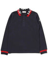 Kids Women s Logo Collar T Shirt 8B000 06 8496W 778 - MONCLER - BALAAN 2