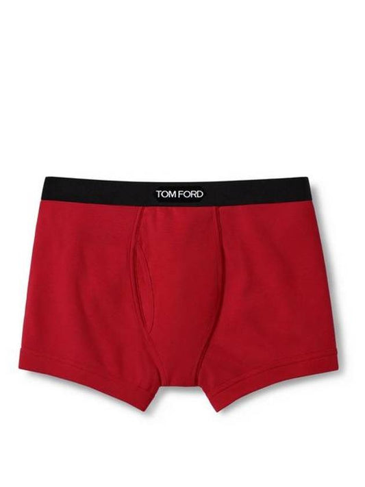 Men's Classic Fit Boxer Briefs Red - TOM FORD - BALAAN.