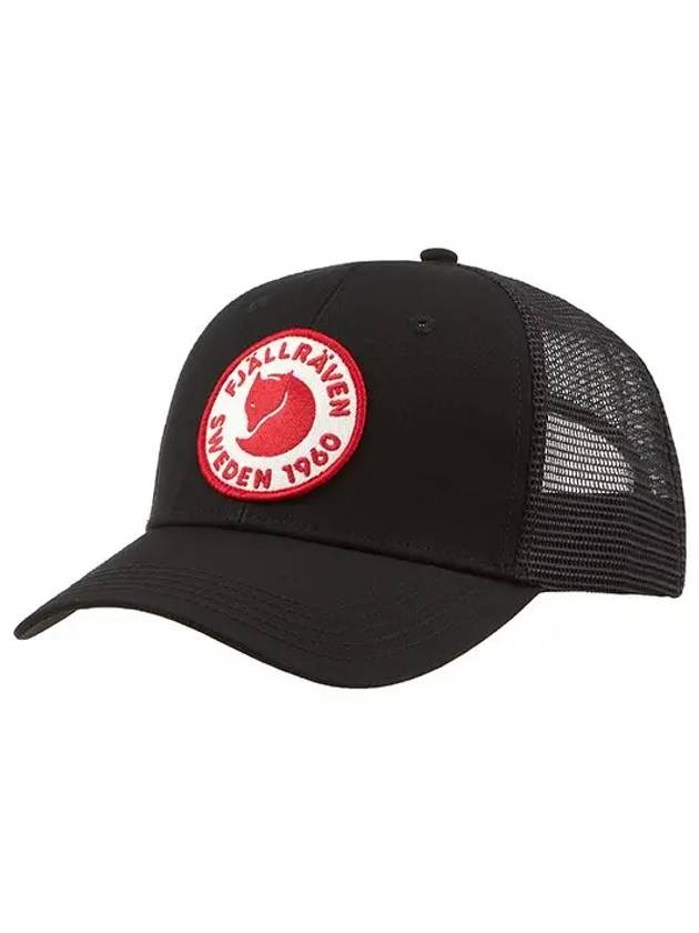 1960 Logo Trucker Ball Cap Black - FJALL RAVEN - BALAAN 3