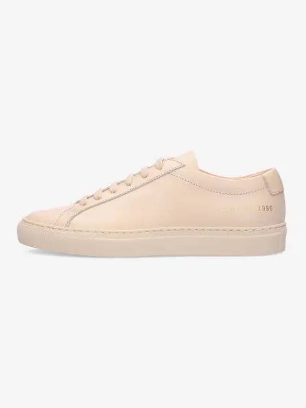 Original Achilles Leather Low Top Sneakers Pink - COMMON PROJECTS - BALAAN 2