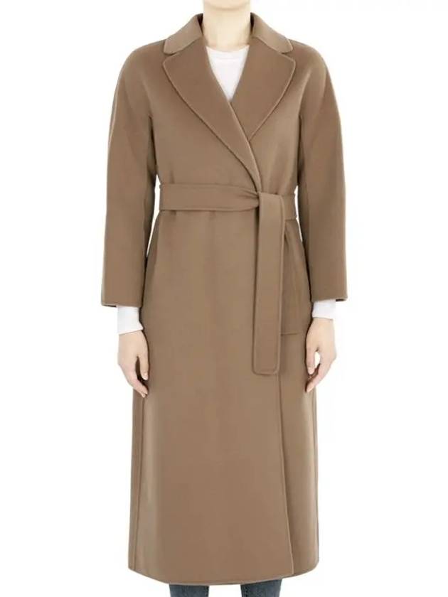 Women s Esturian Virgin Wool Coat Camel 2429016131600 045 - MAX MARA - BALAAN 1