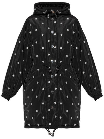 Kate Spade Hooded Jacket, Women's, Black - KATE SPADE - BALAAN 1