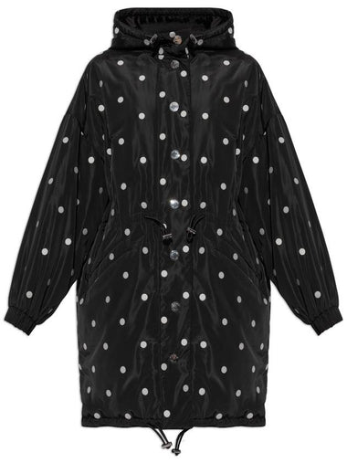 Kate Spade Hooded Jacket, Women's, Black - KATE SPADE - BALAAN 1