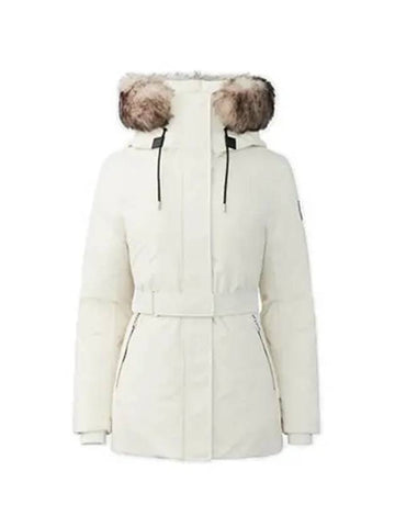 Jeni Women s Belt Parka Down Short Padding White SHC0253 270909 - MACKAGE - BALAAN 1