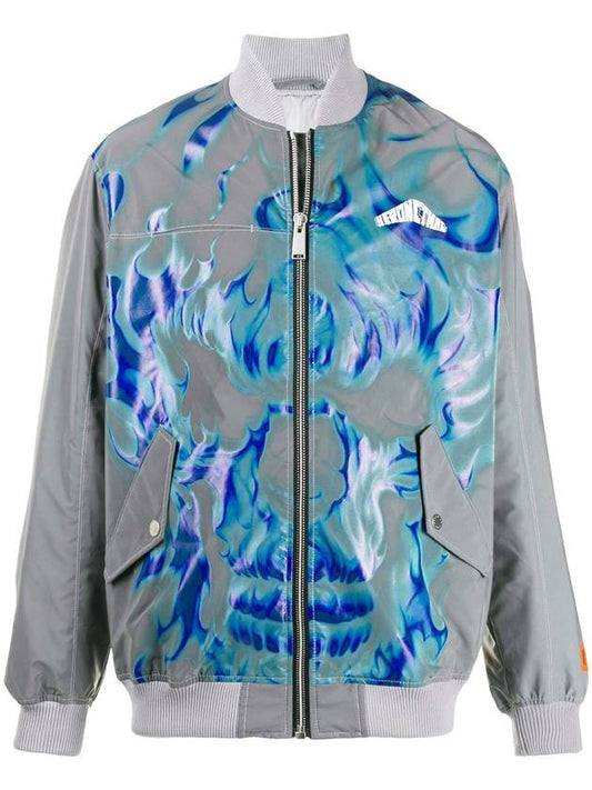 Heron Preston Effect Bomber Jacket HMEH001S 20886015 0588 - HERON PRESTON - BALAAN 2