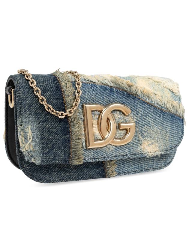 Dolce & Gabbana Shoulder Bag 3.5, Women's, Blue - DOLCE&GABBANA - BALAAN 4