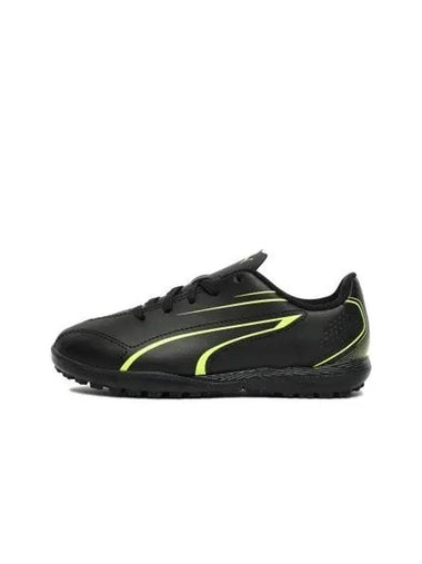 Kids Vitoria TT Low Top Sneakers Black Green - PUMA - BALAAN 1