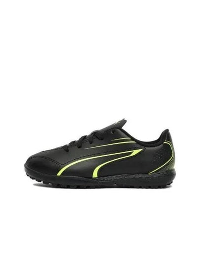 Kids Vitoria TT Low Top Sneakers Black Green - PUMA - BALAAN 2