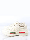 Rhyton strip logo sneakers 6 5 255 - GUCCI - BALAAN 5