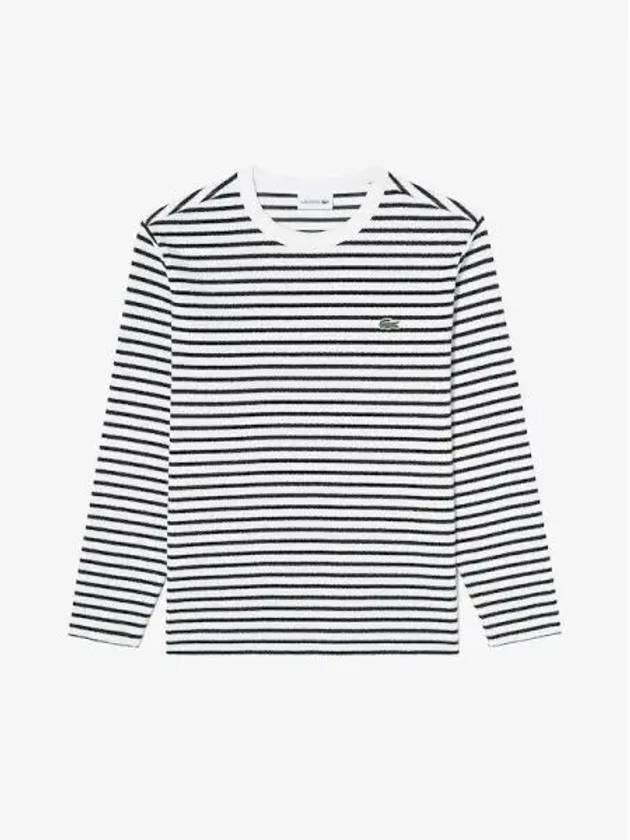 Men s long sleeve striped t shirt TH267E 54N 031 Domestic product GQ2N24091078583 - LACOSTE - BALAAN 1