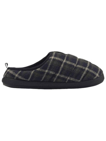 Scuff Flannel Slippers Black Green - PUMA - BALAAN 1