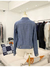 Lightweight Trucker Shirt Jacket M 2Q731225T - CELINE - BALAAN 3