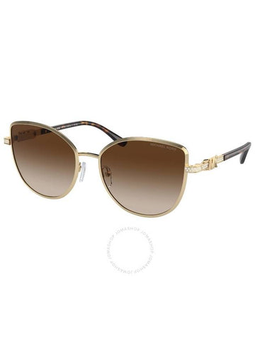 Michael Kors Catalonia Brown Gradient Cat Eye Ladies Sunglasses MK1144B 101413 56 - MICHAEL KORS - BALAAN 1