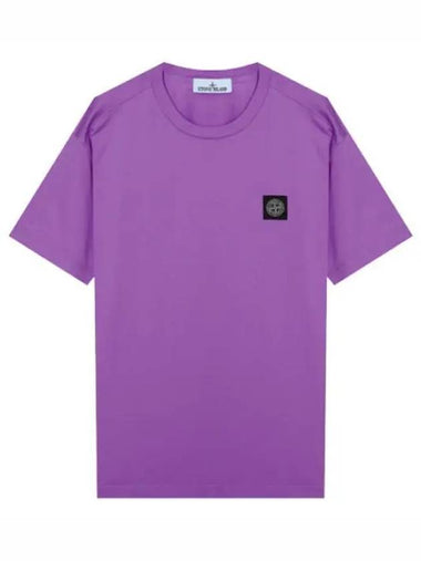 logo patch t shirt - STONE ISLAND - BALAAN 1