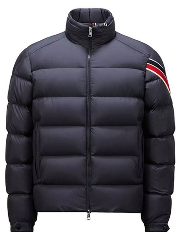 Men s Solayan short down padding navy blue - MONCLER - BALAAN 1