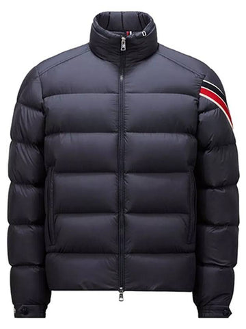 Men's Solayan Short Down Padding Navy - MONCLER - BALAAN 1