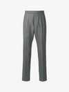 Super 120S Twill Classic Backstrap Trouser Pants Medium Grey - THOM BROWNE - BALAAN 2