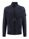 Compass Badge  Zip-Up Jacket Navy - STONE ISLAND - BALAAN 2