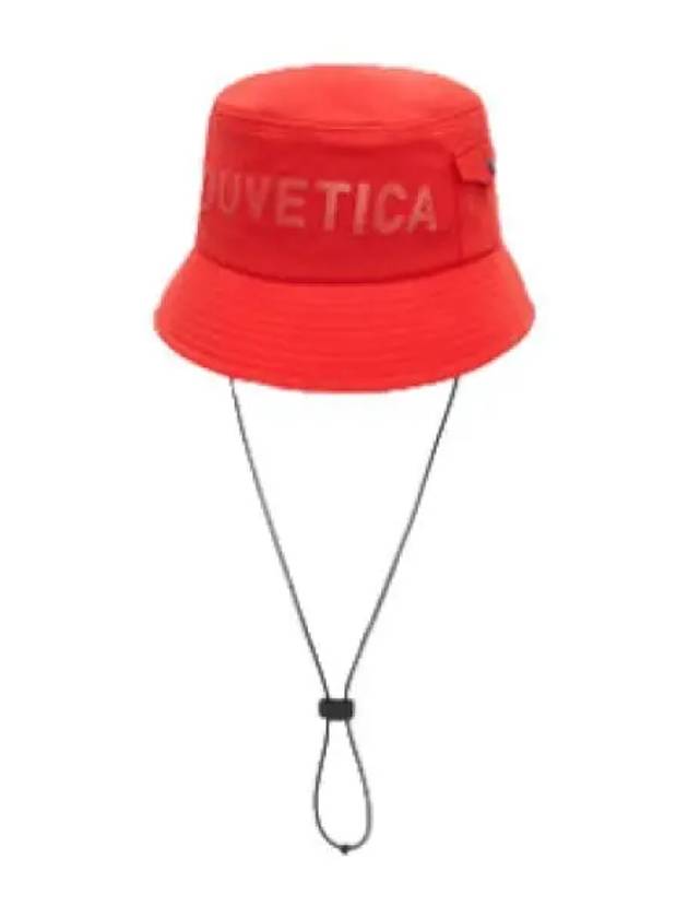 Nasde Dark Red Unisex Bucket Hat - DUVETICA - BALAAN 1