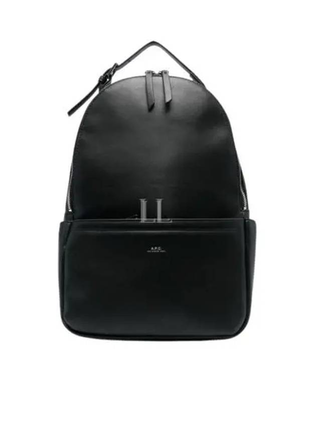 Nino Recycled Leather Backpack Black - A.P.C. - BALAAN 2