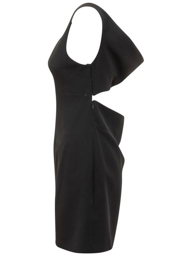 24FW midi dress BW226014N6001 AI24 BLACK - GIVENCHY - BALAAN 4