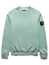 Wappen Patch Crew Neck Sweatshirt Mint - STONE ISLAND - BALAAN 2