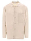 Silk Blend Long Sleeve Shirt Beige - LEMAIRE - BALAAN 2