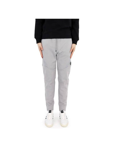 Diagonal Raised Fleece Track Pants Grey - CP COMPANY - BALAAN 1